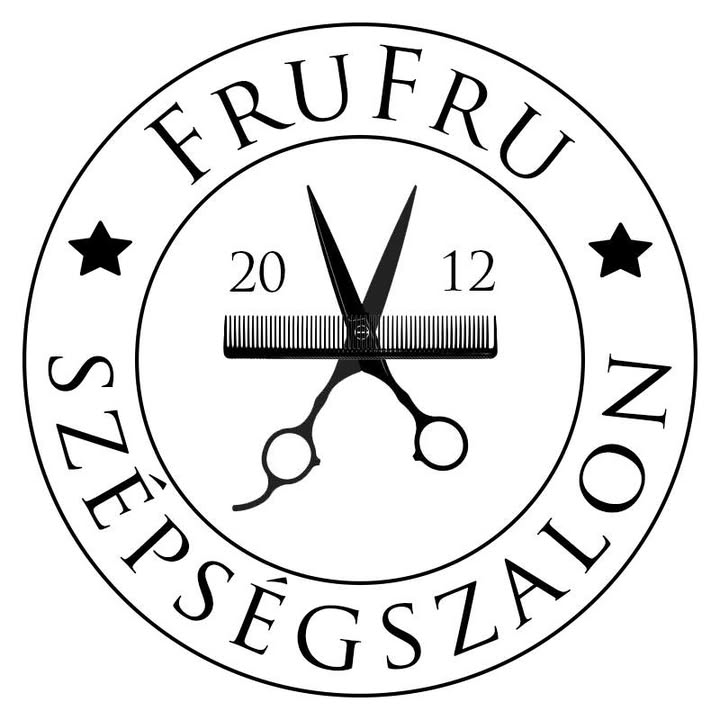 Frufru szépségszalon és Kávézó logó